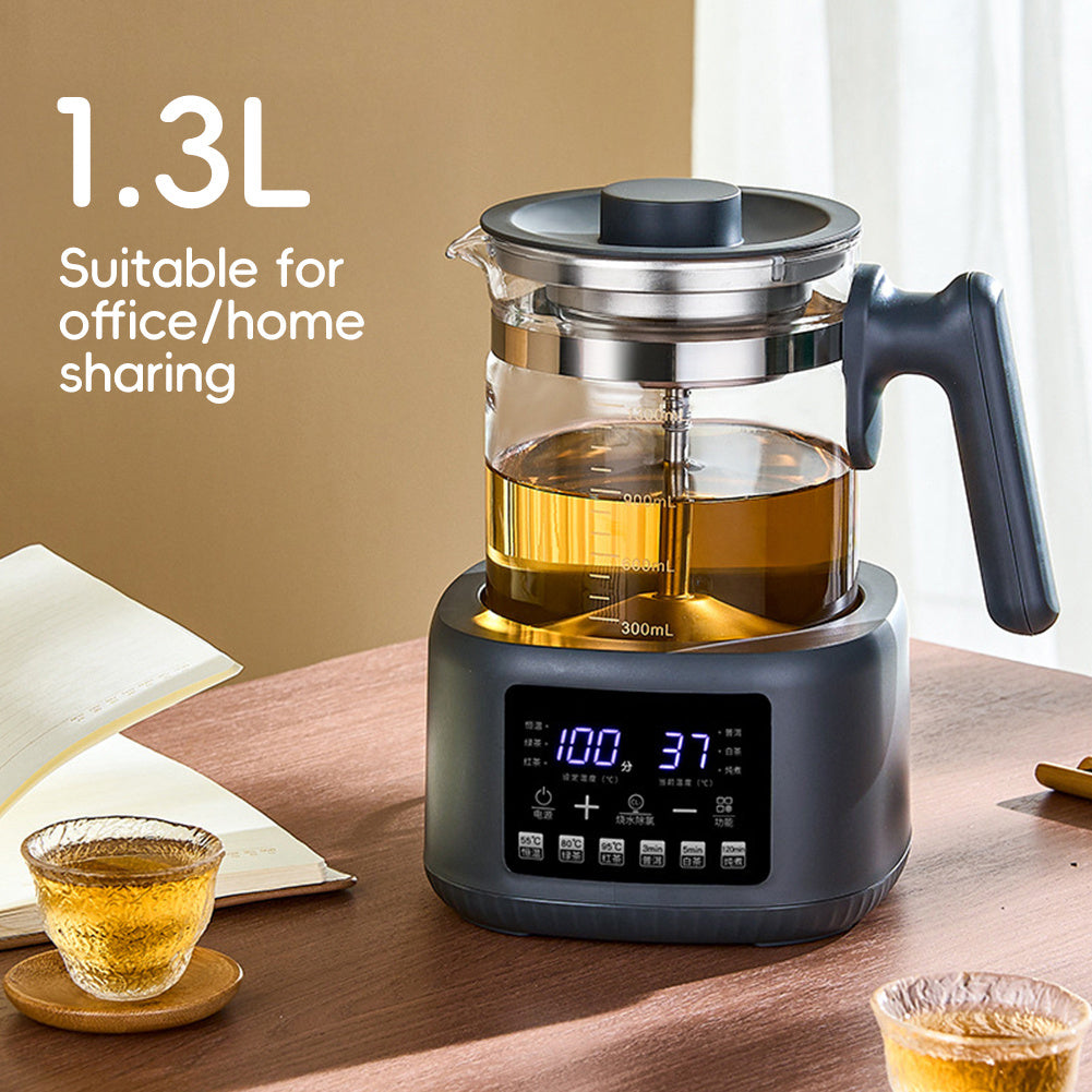 AU Plug Full-Automatic Steam Tea Maker Modern Electric Wellness Teapot Intelligent Temperature Control Household Office Desktop Tea Brewer Set