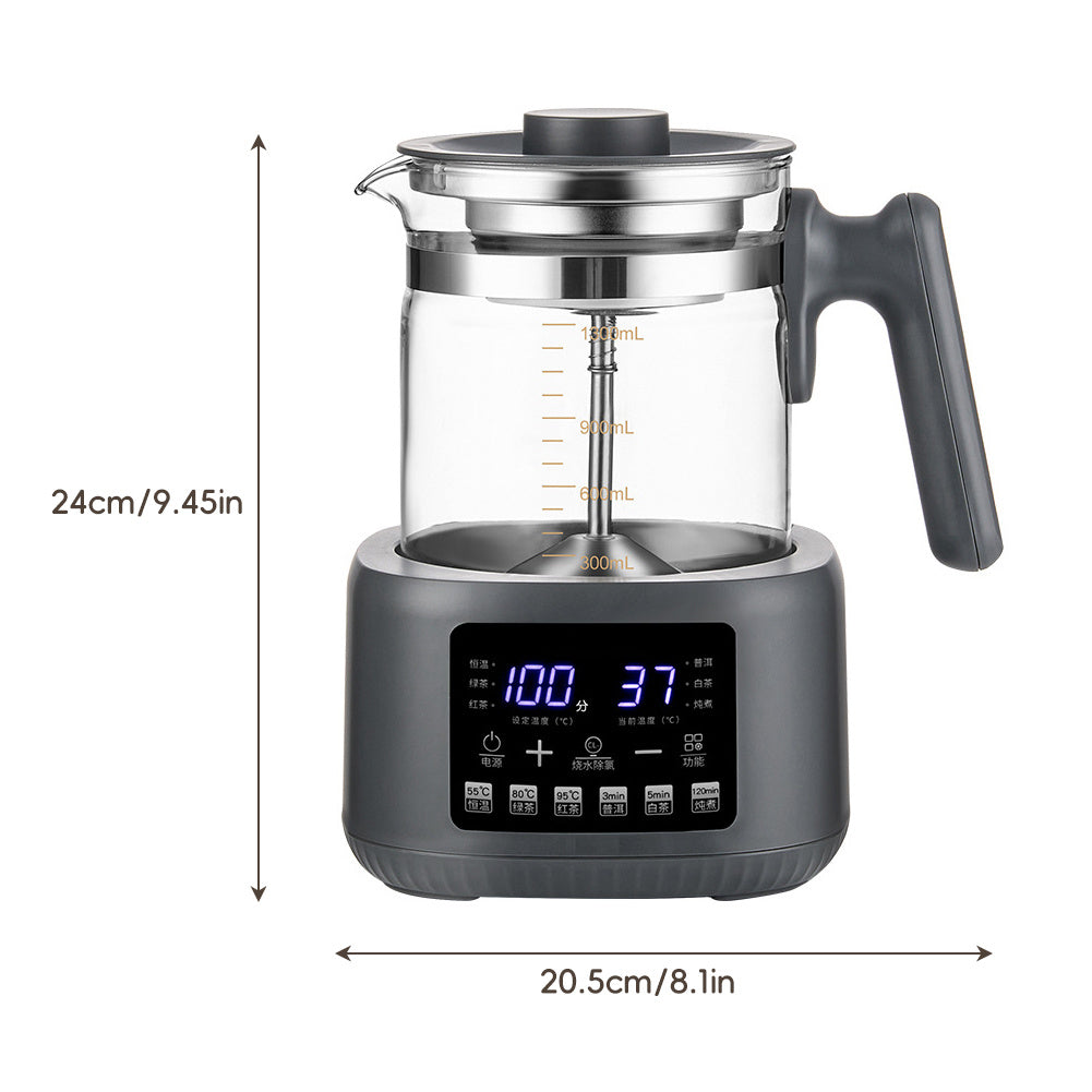 AU Plug Full-Automatic Steam Tea Maker Modern Electric Wellness Teapot Intelligent Temperature Control Household Office Desktop Tea Brewer Set