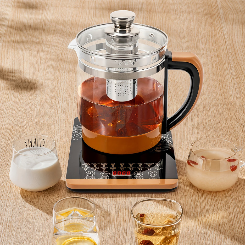 60.87 oz Electric Glass Kettle | Temperature Control, Tea Infuse, 18 Smart Menu, BPA-FREE, Anti-Dry Burning Protection, GDRASUYA10 Brand