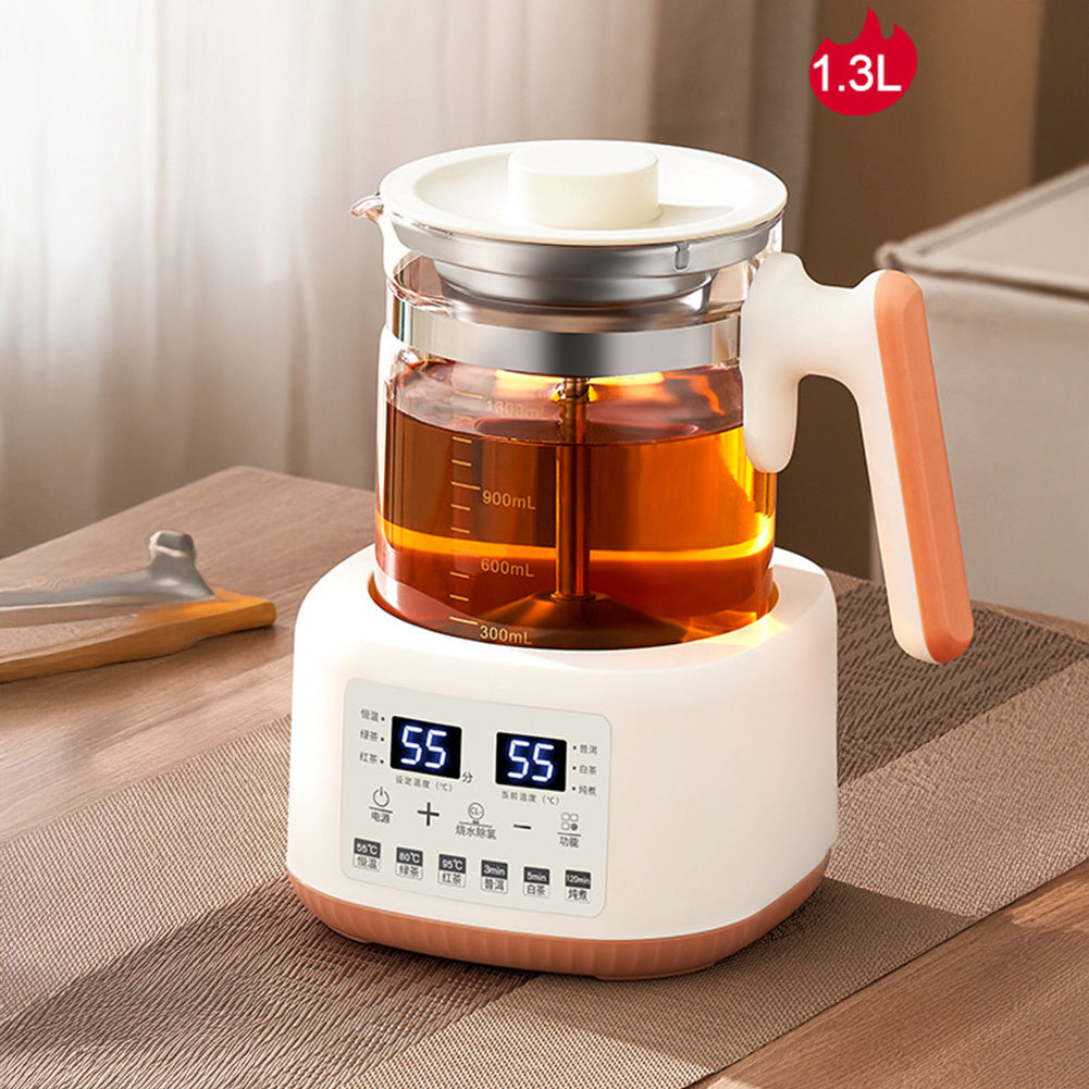 AU Plug Full-Automatic Steam Tea Maker Modern Electric Wellness Teapot Intelligent Temperature Control Household Office Desktop Tea Brewer Set