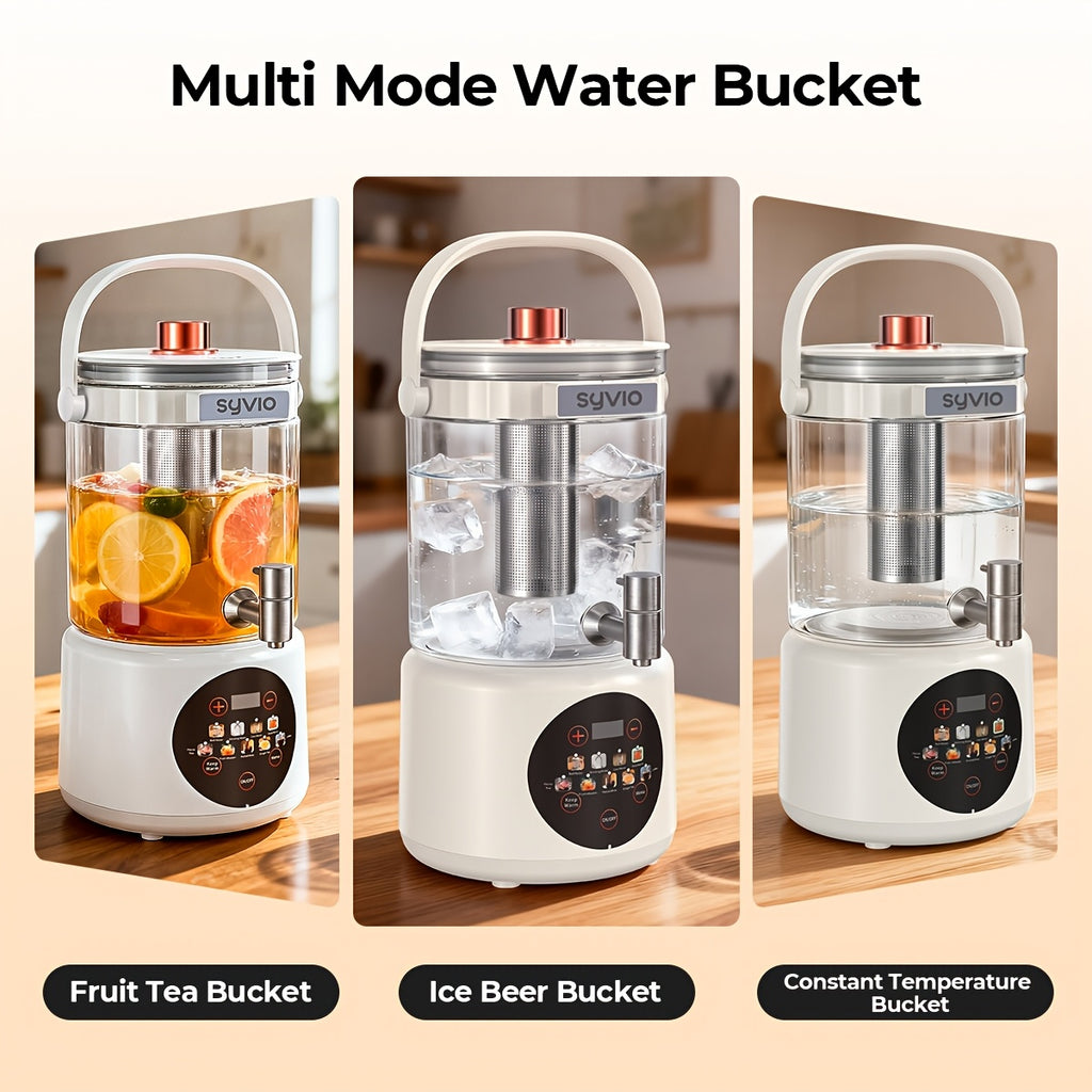 Health Drink Tea Set And Kettle, Can Be Cold Or Hot, Thermostatic Kettle With Faucet, 94.68 oz