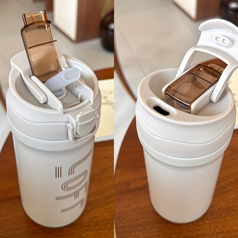 Stainless Steel Travel Water Cup - Heat & Cold Preservation, Large Capacity, New 2023 | Suitable for Ice & Hot Drinks